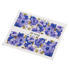 50pcs Flower Nail Decals Art Water Transfer Stickers Nail DIY Decoration