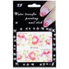 50pcs Flower Nail Decals Art Water Transfer Stickers Nail DIY Decoration
