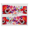 50pcs Flower Nail Decals Art Water Transfer Stickers Nail DIY Decoration