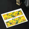 50pcs Flower Nail Decals Art Water Transfer Stickers Nail DIY Decoration