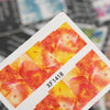 50pcs Flower Nail Decals Art Water Transfer Stickers Nail DIY Decoration