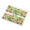 50pcs Flower Nail Decals Art Water Transfer Stickers Nail DIY Decoration