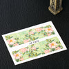 50pcs Flower Nail Decals Art Water Transfer Stickers Nail DIY Decoration