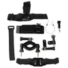 Original Dazzne KT-113 Universal Action Camera Accessory Kit / Helmet Mount Head Wrist Strip Bike Handlebar Holder Bracket