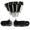 Original Dazzne KT-105 Action Camera Accessory Kit for GoPro Hero 3 / Head Strip Suction Cup Bracket Bike Handlebar Holder Battery