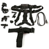 Original Dazzne KT-104 Universal Action Camera Accessory Kit Head Strip Chest Belt Bicycle Handlebar Holder Suction Cup Bracket HDMI Data Transmission Cable