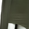 Sexy Plunging Neck Long Sleeve Asymmetrical Maxi Dress for Ladies