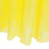Fresh Style Elastic Waist Pleated Chiffon Women Ankle Skirt
