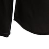 Sexy Plunging Neck Long Sleeve Lace Up Pure Color Shirt for Ladies