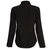 Sexy Plunging Neck Long Sleeve Lace Up Pure Color Shirt for Ladies