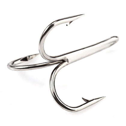 100 Pcs Lures Fishing Treble Hooks
