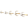 100 Pcs Lures Fishing Treble Hooks