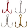100 Pcs Lures Fishing Treble Hooks