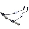 2pcs 360 Degree Beam Angle 9006 LED Headlights Kit 3200LM Bulbs with Tinned Copper Braid