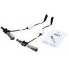 2pcs 360 Degree Beam Angle 9006 LED Headlights Kit 3200LM Bulbs with Tinned Copper Braid