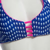 Refreshing Style Halter Full Print Low Waist Two Piece Bikini Set for Women