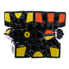 3D Gear Magic Cube 3 x 3 x 3 Black Base Colorful Brain Teaser Educational Toy