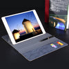 HOCO 13 Inch Universal Leather Pad Protective Punch Bag Cover with Holder for iPad Pro / Air / Air 2