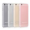 HOCO 4.7 Inch Transparent TPU Phone Cover Magnetic Stand Protective Case for iPhone 6 / 6S