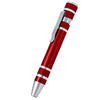 8 in 1 Aluminum Alloy Multifunctional Pen Precision Screw Driver Portable Multi-Tool