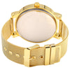 JUBAOLI 1096 Women Quart Watch Map Decoration Big Round Dial Steel Net Band