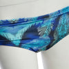 Bohemian Spaghetti Strap Printed Mid Waist Two Piece Bikini Set for Women