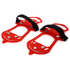 2pcs Non-slip 10 Studs Snow Shoes Spikes Grips Crampons Boot Cover Overshoes Ice Cleats