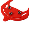 2pcs Non-slip 10 Studs Snow Shoes Spikes Grips Crampons Boot Cover Overshoes Ice Cleats