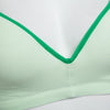 Cotton Pure Color Breathable Wire Free Nursing Bra for Pregnant Women