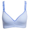 Cotton Pure Color Breathable Wire Free Nursing Bra for Pregnant Women