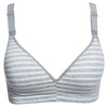 Cotton Pure Color Breathable Wire Free Nursing Bra for Pregnant Women
