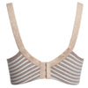 Cotton Pure Color Breathable Wire Free Nursing Bra for Pregnant Women