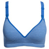 Cotton Pure Color Breathable Wire Free Nursing Bra for Pregnant Women