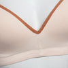 Cotton Pure Color Breathable Wire Free Nursing Bra for Pregnant Women