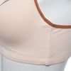 Cotton Pure Color Breathable Wire Free Nursing Bra for Pregnant Women