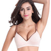 Cotton Pure Color Breathable Wire Free Nursing Bra for Pregnant Women
