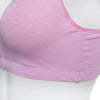 Cotton Pure Color Breathable Wire Free Nursing Bra for Pregnant Women