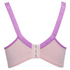 Cotton Pure Color Breathable Wire Free Nursing Bra for Pregnant Women