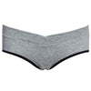 Cotton Pure Color Breathable U-Shape Low Waist Briefs for Pregnant Women