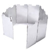Foldable Gas Stove WindShield Outdoor with 9 Plates Cooking Weather Board