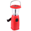Ultra Bright 6 LED Hand Crank Dynamo Solar Camping Light Lamp for Outdoor Home Use