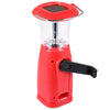Ultra Bright 6 LED Hand Crank Dynamo Solar Camping Light Lamp for Outdoor Home Use