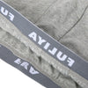 Mid Waist Cotton Blend Letter Print Long Leg Boxer Briefs for Men