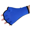 One Pair Swimming Webbed Gloves Frog Hand Flipper for Diving Training