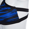 Sexy Spaghetti Strap Printed Two-piece Separate Swimwear for Women