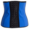Simple Color Block Patchwork Slim Waist Rubber Corset for Women