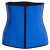 Simple Color Block Patchwork Slim Waist Rubber Corset for Women