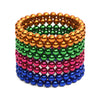 5mm Colorful Magnetic Ball Puzzle Novelty DIY Toy 216Pcs / Set