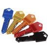 Stainless Steel Foldable Key-shaped Chain Knife Tool for Camping