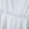 Refreshing Style Scoop Collar Sleeveless Lace Spliced A-Line Mini Dress for Women